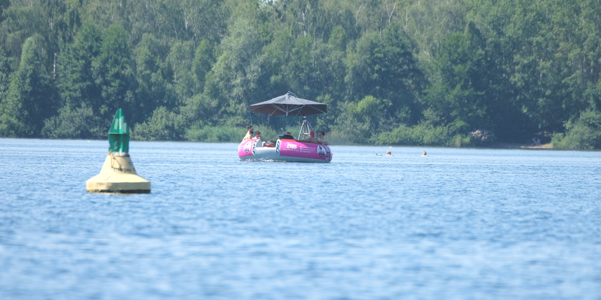 grinseln26 Grinsel am Cospudener See